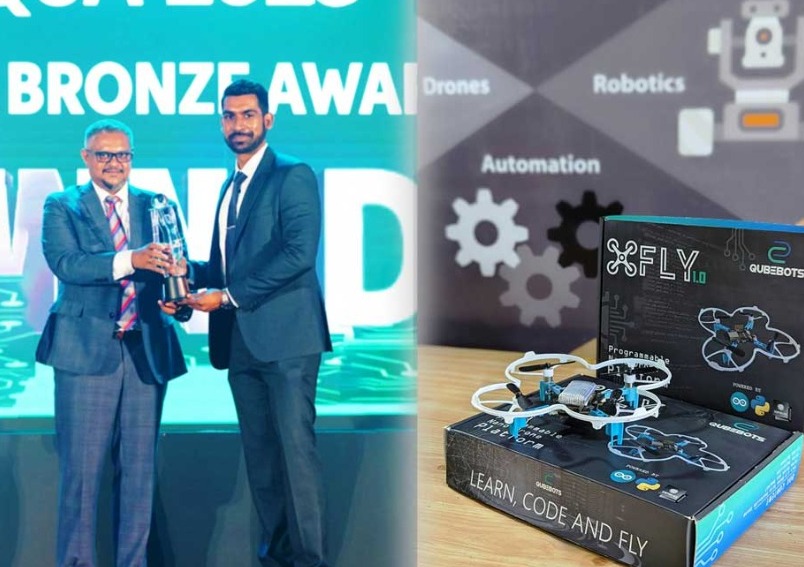 Sri Lanka’s First Drone shines at National ICT Awards 2023
