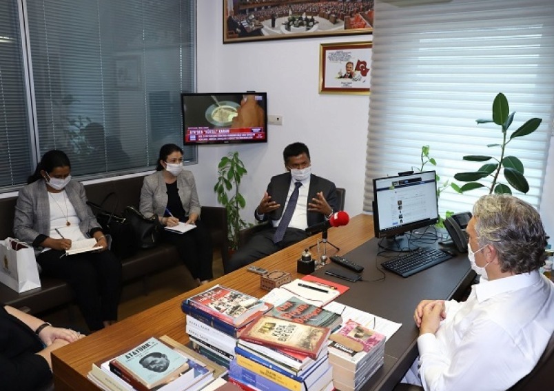 Ambassador calls on Chairman of Turkey - Sri Lanka Inter Parliamentary Friendship Group