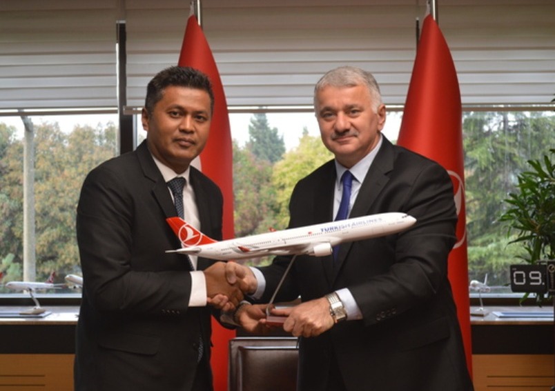 Ambassador meets CEO of Turkish Airlines