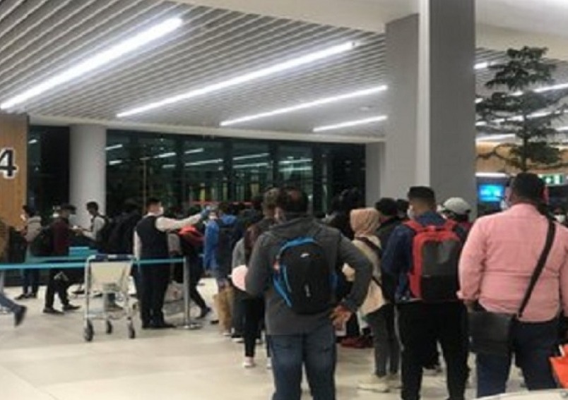 241 Sri Lankans returns to Sri Lanka by second Turkish Airlines repatriation flight from Istanbul