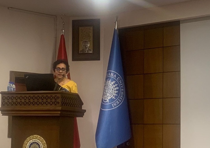 Ambassador of Sri Lanka delivers keynote address at the Biodiversity Conference at the University of Ankara in Turkiye