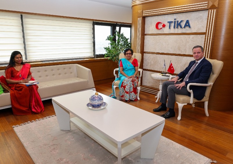 Ambassador of Sri Lanka to Türkiye paid a courtesy call on Mr. Serkan KAYALAR, President of TIKA
