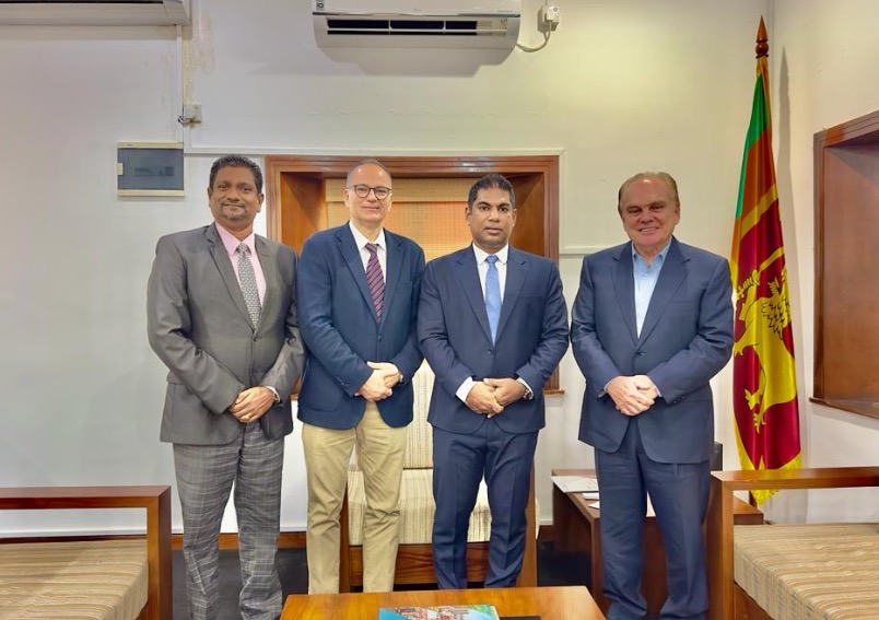 ”CEO of Penthol Group meets Hon. Kanchana Wijesekara Minister of Power and Energy of Sri Lanka”