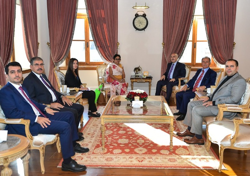 Courtesy call on H.E. Yavuz Selim KÖŞGER, Governor of Adana by Ambassador of Sri Lanka to Türkiye