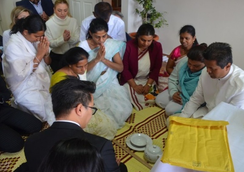 Media Release : Pirith chanting and Alms giving ceremony in Ankara to celebrate 72nd Independence of Sri Lanka