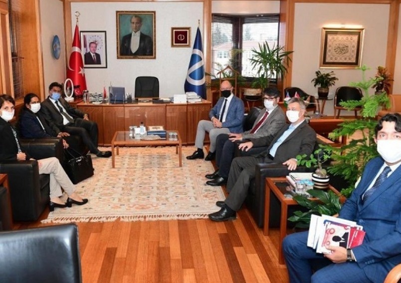 Ambassador meets Presidents of Eskisehir Chamber of Industry & Chamber of Commerce
