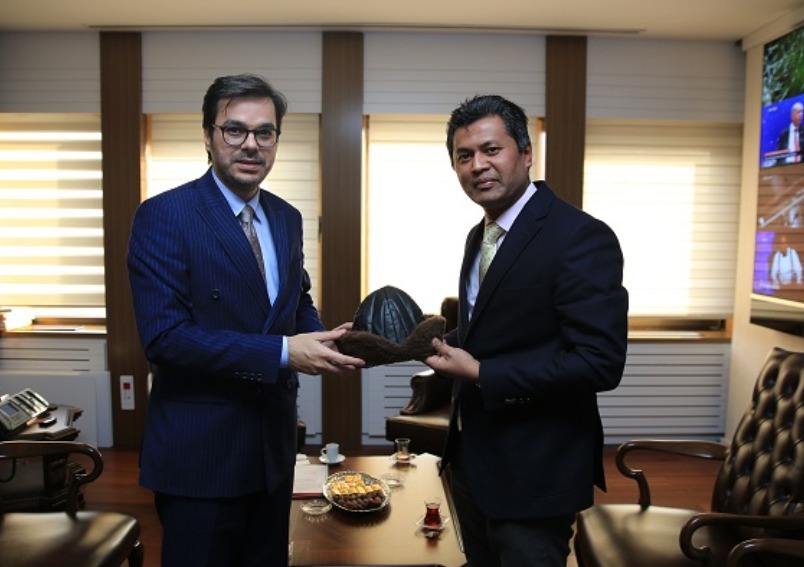 Ambassador met Head of the TRT in Ankara