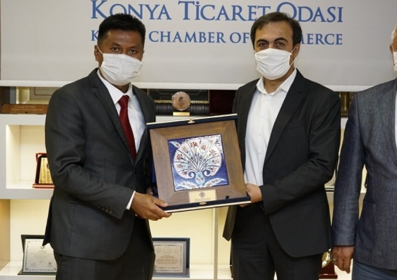 Ambassador meets Heads of prominent Trade Chambers in Konya