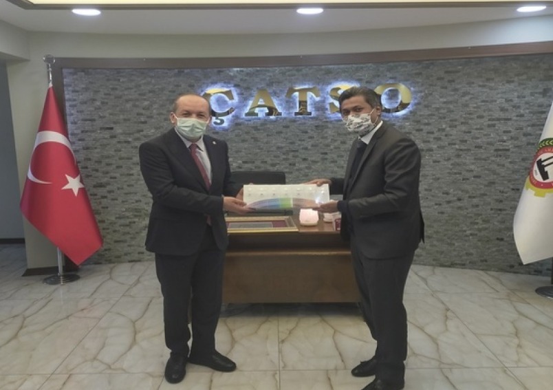Ambassador visits Çankırı industrial zone and meets the Çankırı Chamber of Commerce & Industry