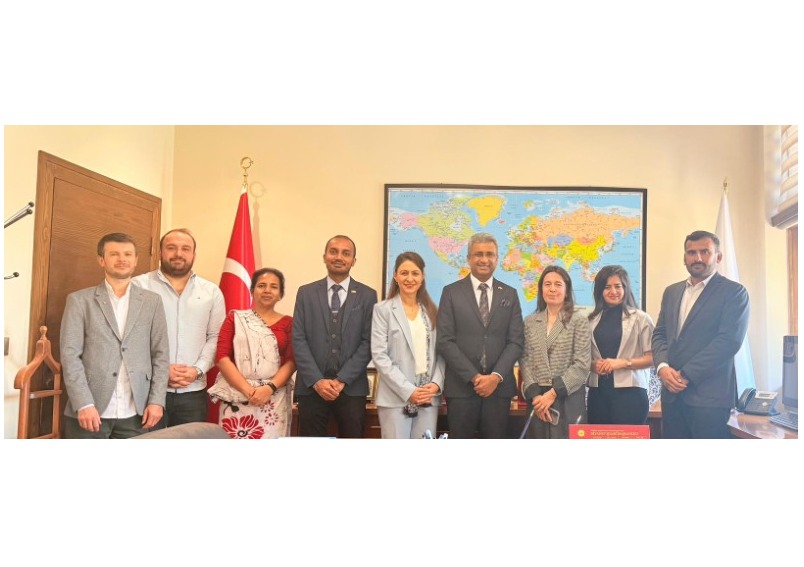 Ambassador-designate of Sri Lanka to Türkiye, Niluka Kadurugamuwa, met  with Assoc. Prof. Dr. Hatice Çelik, Head of the Department of Asian Studies and Director of the ASEAN Centre for Applied Studies and Research
