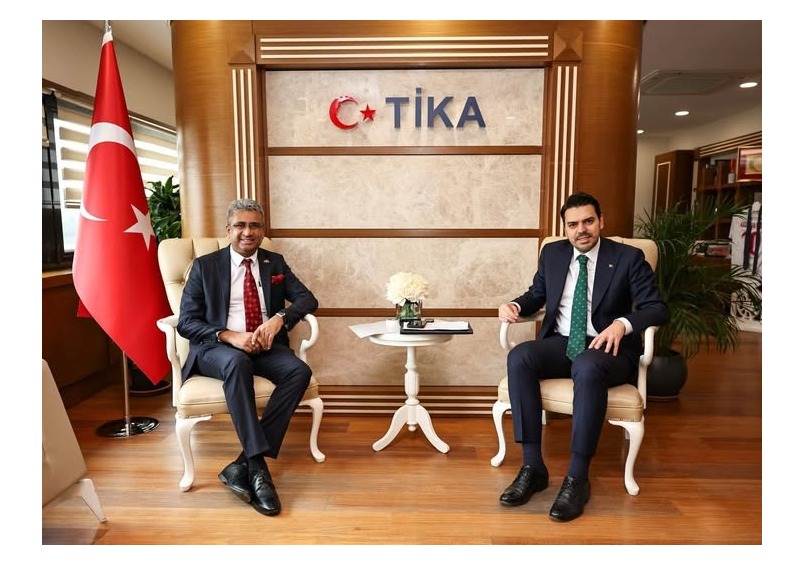 Ambassador of Sri Lanka to Türkiye Niluka Kadurugamuwa met with Mr. Abdullah Eren, President of the Turkish Cooperation and Coordination Agency (TİKA)