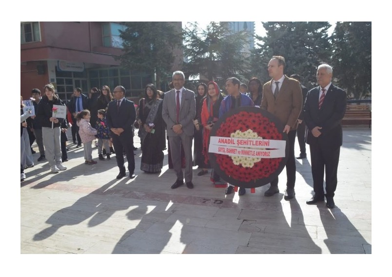 The Embassy of Sri Lanka participated in the commemoration of the International Mother Language Day today ( 23 February) organized by the Embassy of Bangladesh in Ankara