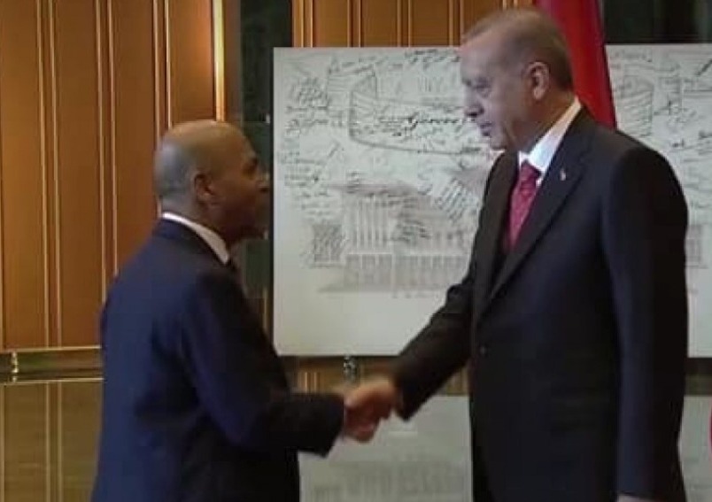 Ambassador Amza extended greetings to President Erdogan on the occasion of the Republic Day of Turkey