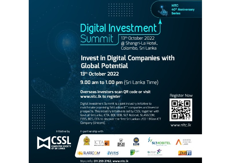 Sri Lanka Digital Investment Summit 2022