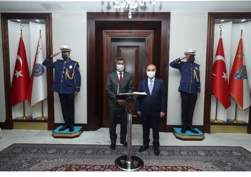 Ambassador Calls on Director General of Security of Interior Ministry of Republic of Turkey