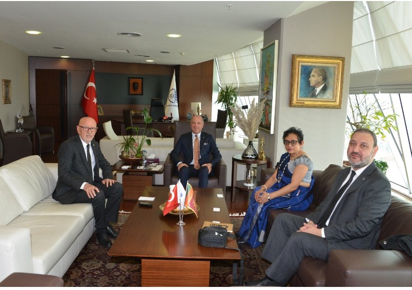 Ambassador of Sri Lanka in Turkiye meets the President of Ankara Chamber of Industry