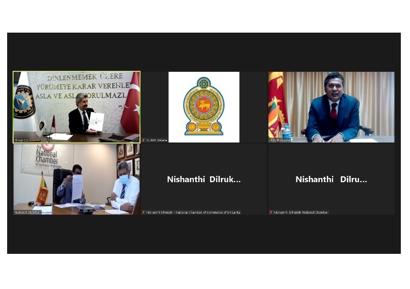 National Chamber of Commerce of Sri Lanka and the Sinop Chamber of Commerce & Industry inked first ever MoU between two Trade Chambers