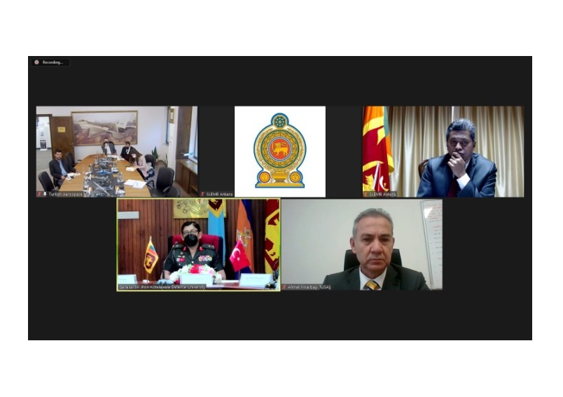 Links established between Turkish Aerospace and General Sir John Kotelawala Defence University of Sri Lanka