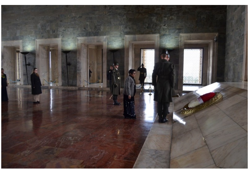 Wreath-Laying Ceremony at Anıtkabir Mausoleum by the Ambassador of  Sri Lanka