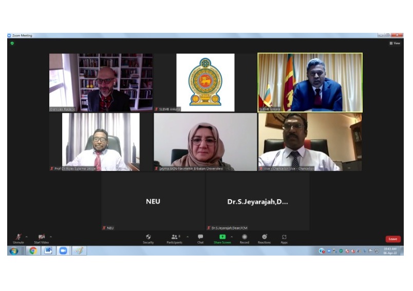 Necmettin Erbakan University of Turkey and Eastern University of Sri Lanka Establish Links for Future Collaboration