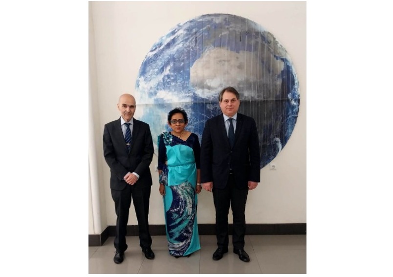 Ambassador-designate of Sri Lanka to Georgia, Hasanthi Urugodawatte Dissanayake had a mutually beneficial friendly discussion with DG/Asia, Mr. Alexander Nalbandov & DG/Consular Affairs, Mr. Giorgi Tabatadze of Ministry of Foreign Affairs, Georgia. M