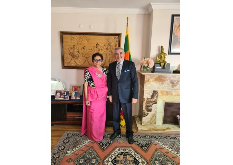 The Honorary Consul for Myanmar in Türkiye met with the Ambassador of Sri Lanka to the Republic of Türkiye