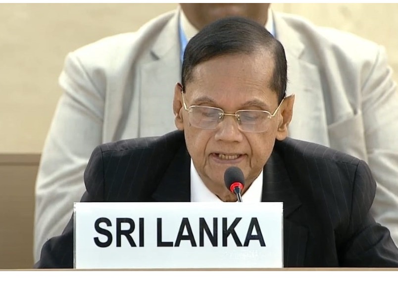 Statement by the Minister of Foreign Affairs of Sri Lanka at the 50th Regular Session of the United Nations Human Rights Council in Geneva on 13 June 2022