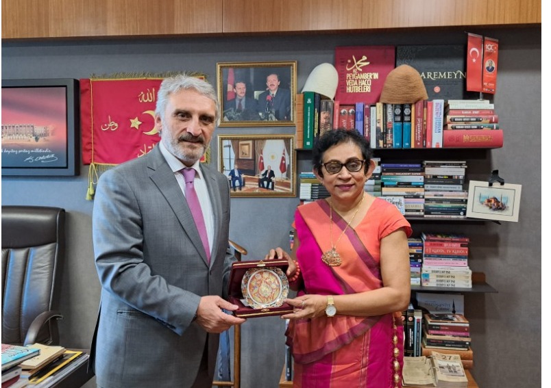 Ambassador of Sri Lanka calls on the Chairman of Sri Lanka – Türkiye Parliamentary Friendship Association