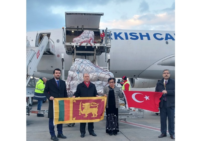 Ambassador of Sri Lanka visits Adana, the logistics hub for mobilizing assistance to earthquake affected areas of Türkiye