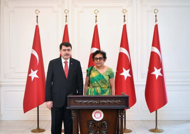 Ambassador of Sri Lanka to Türkiye calls on the Governor of Ankara