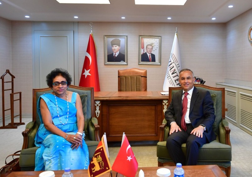 Ambassador of Sri Lanka to Türkiye interacts with the leaders of Gaziantep Province of Türkiye