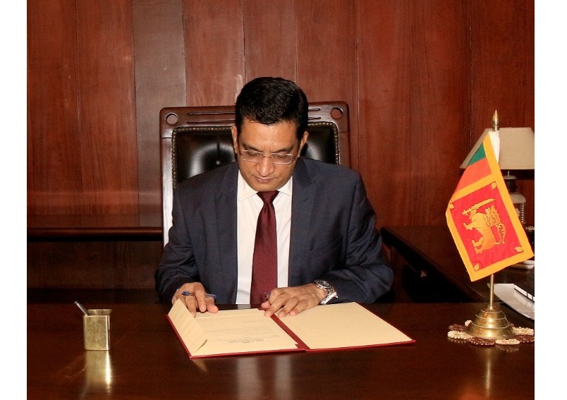 Foreign Minister Ali Sabry assumes duties