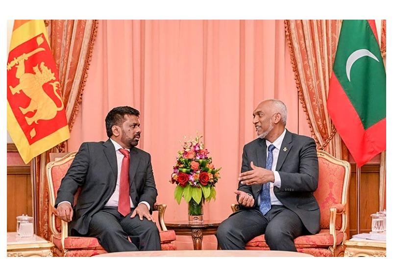 Bilateral Discussions between the President and Maldivian President