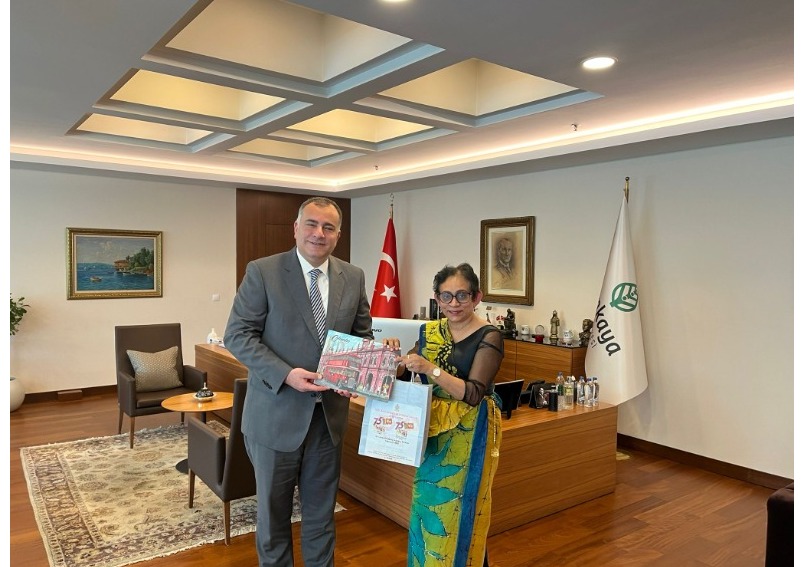 Ambassador of Sri Lanka calls on Mayor of Çankaya District