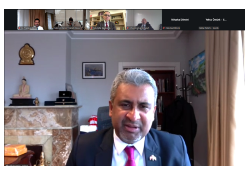 The Ambassador and the diplomatic staff had an online meeting with the President of the Mersin Chamber of Shipping (MDTO), Cihat Lokmanoğlu on 10 February 2026.