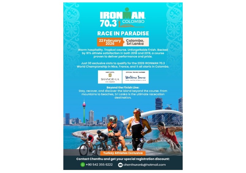 RACE IN PARADISE – IRONMAN 70.3 COLOMBO