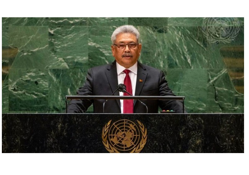 Speech of President Gotabaya Rajapaksa at 76th UN General Assembly – New York, September 22, 2021