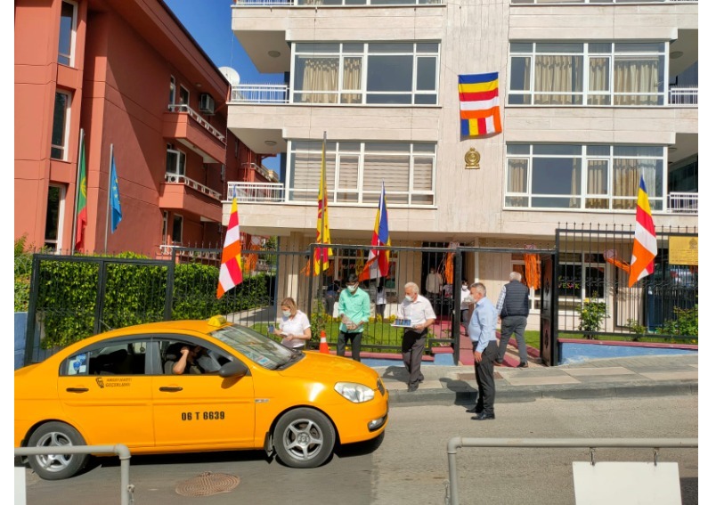 Embassy celebrated Vesak Festival – 2021